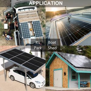 kit panneau solaire avec batterie pour caravane