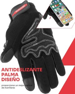 Les gants de moto pour écran tactile Issyzone