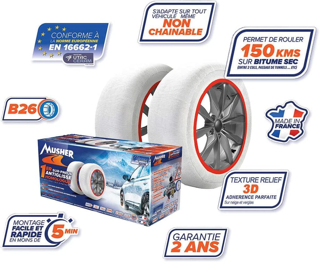 Meilleure chaussettes neige Musher : Avis et Comparatif 2025